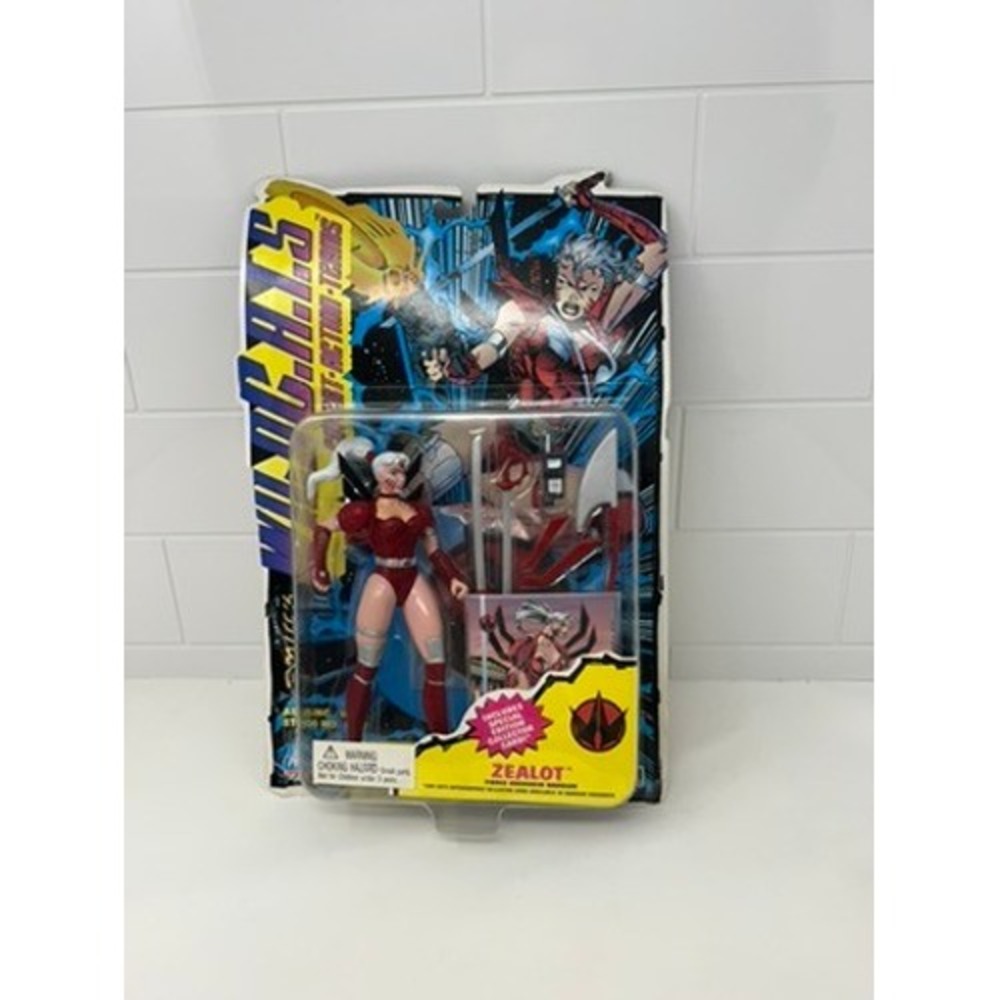 WildC.A.T.S Zealot Action Figure 1994 Playmates Toys Wildstorm Jim Lee NIB